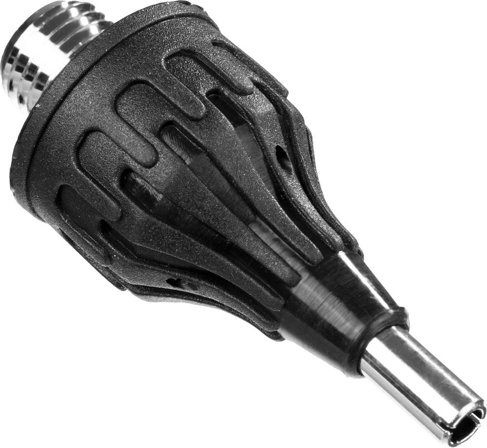 Насадка сменная Kraftool Pro для клеевых (термоклеящих) пистолетов, удлиненная насадка с силиконовой защитой