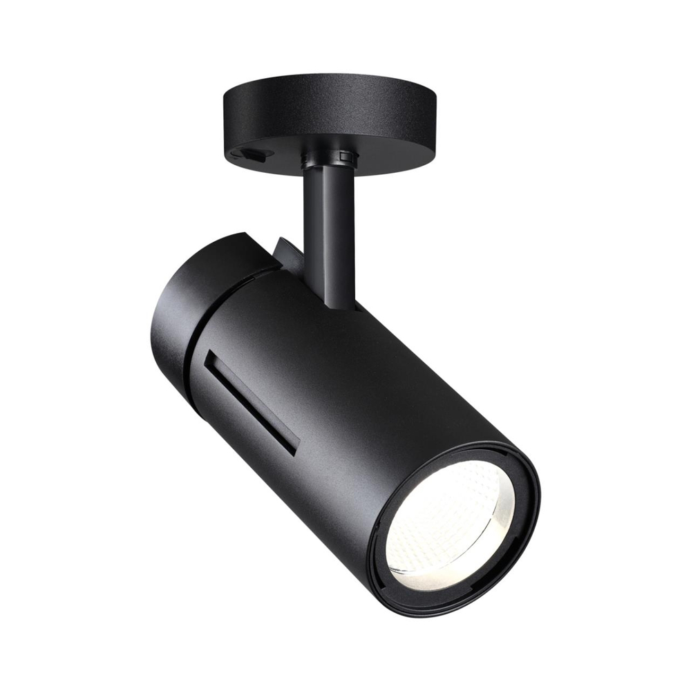 358597 OVER NT21 375 черный Светильник накладной светодиодный IP20 LED 4000K 30W 175-245V DEP