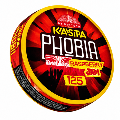 KASTA PHOBIA RASPBERRY JAM (125 МГ) - МАЛИНОВЫЙ ДЖЕМ