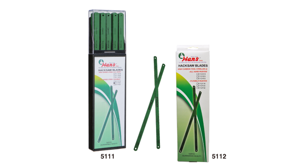 Полотна для ножовки, 300 мм Hans, 5111F-18