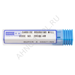 Фреза твердосплавная обдирочная  3мм (L=50, l=8, хв=3) Z4 30° по закаленной стали BRHM-4W-D3.0 HRC65