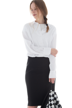 Юбка карандаш 1042оа-55, черный #70Ч011042оа-55