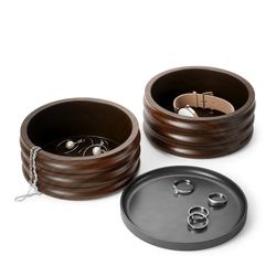 Шкатулка для украшений Tesora, черный орех