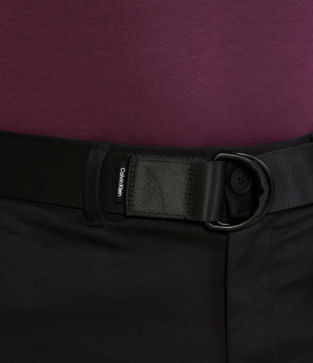 Чиносы + пояс MODERN TWILL Calvin Klein - черный(K10K110979)