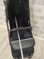 Коляска прогулочная Baballo Future 2024 золотые полоски (черная рама)