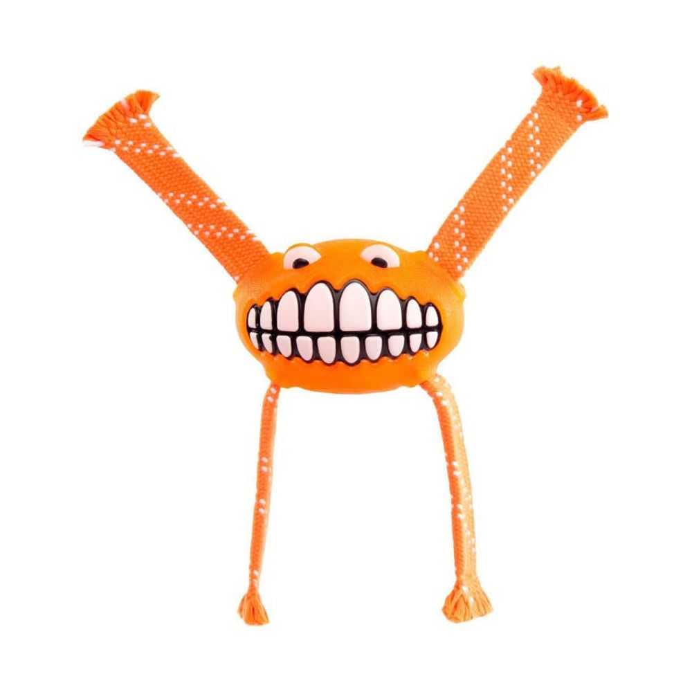 Rogz игрушка с принтом зубы и пищалкой FLOSSY GRINZ  240 мм