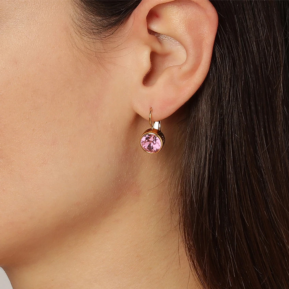 Серьги Dyrberg Kern LOUISE SG LIGHT ROSE 380018 R/G