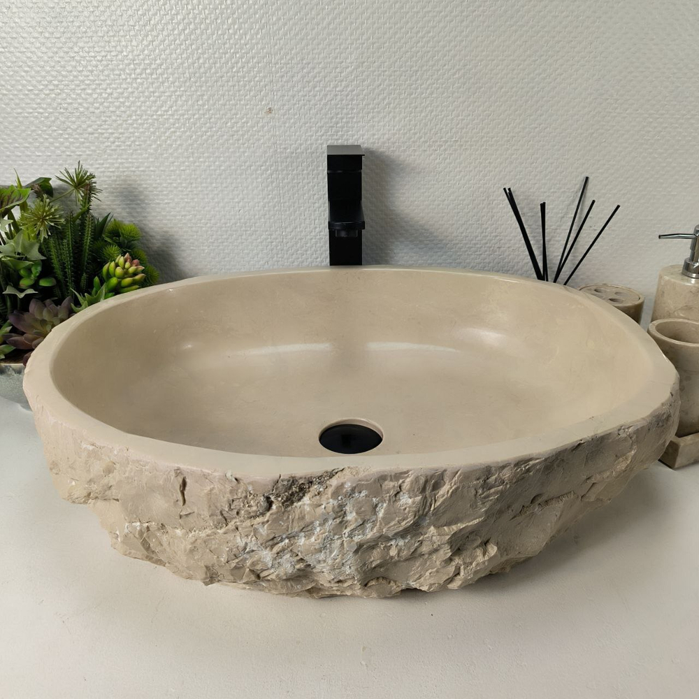 Раковина из мрамора Erozy Cream EM-64950 59*46*15 0879