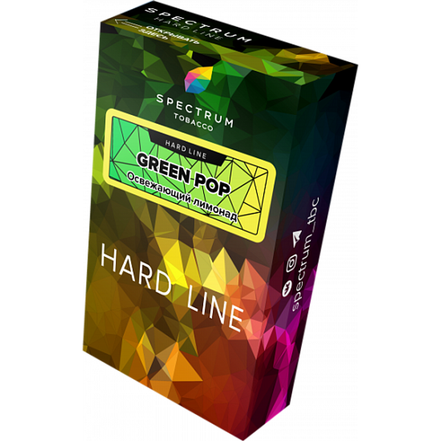 Табак Spectrum Hard Line - Green Pop 40 г