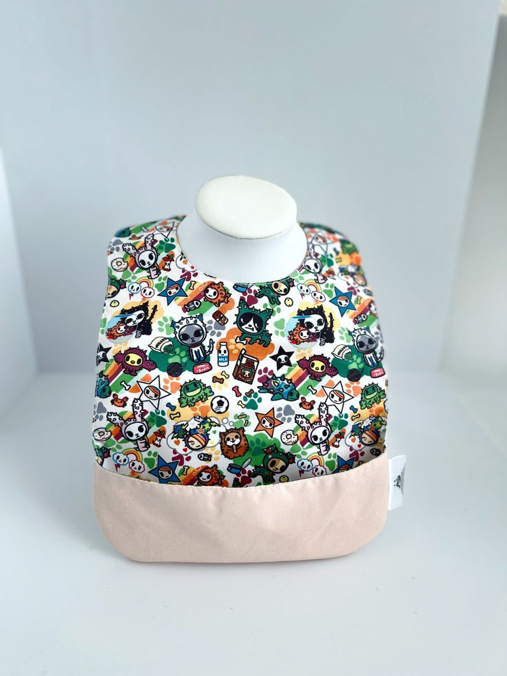 нагрудник непромокаемый двухсторонний для кормления