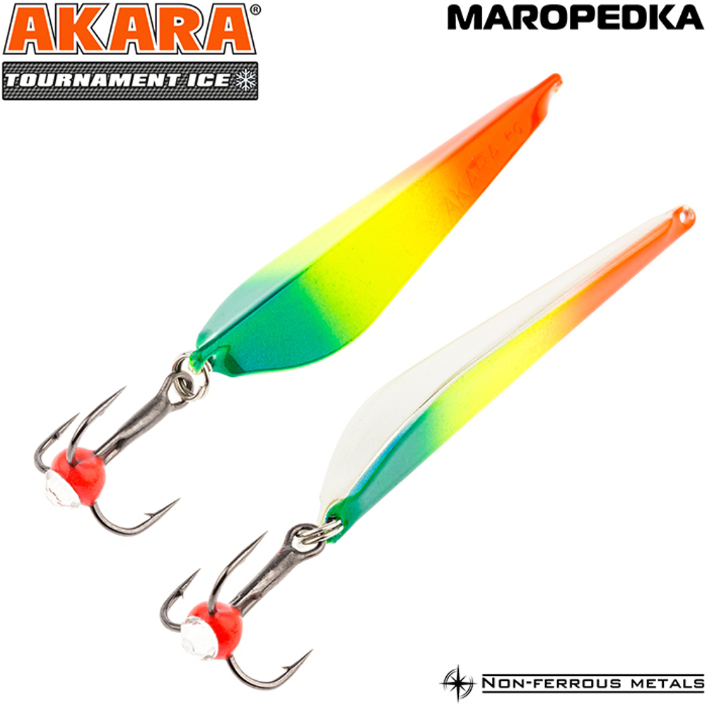Блесна зимняя Akara Tournament Ice Maropedka 30 3 гр.86/Sil