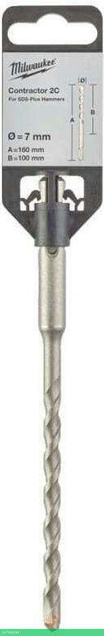 Бур Milwaukee SDS+ Contractor 7x160 (4932471225)