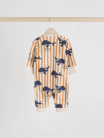 Комбинезон / Cлип для малышей Next E19-568, 3 шт., Голубой, Бежевый, Темно-синий