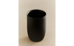 Zara Home стакан для ванной комнаты, пластик, чёрный