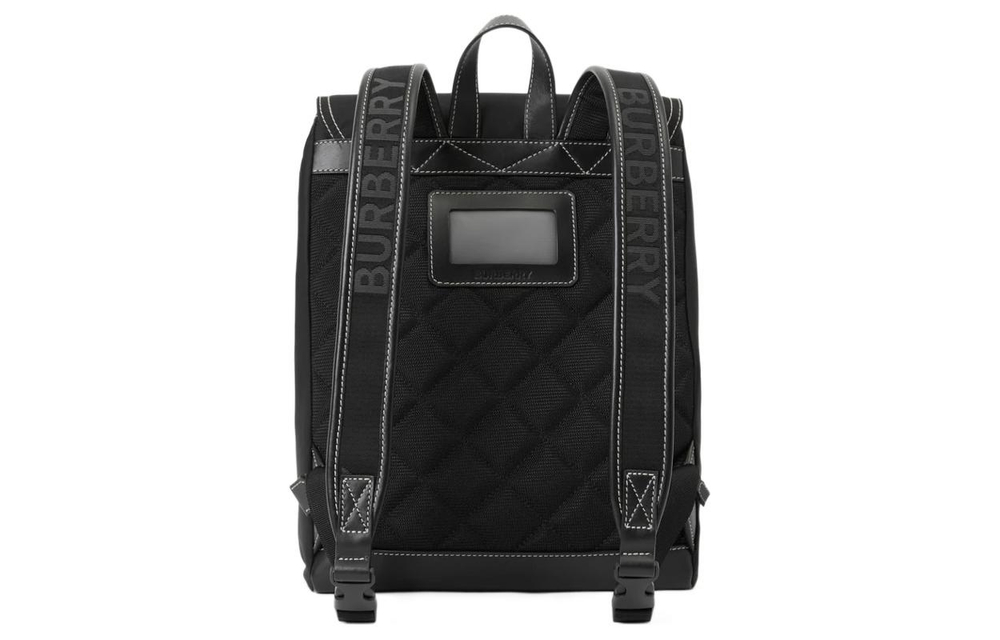 Burberry Leather Backpack Regular Kids" Black