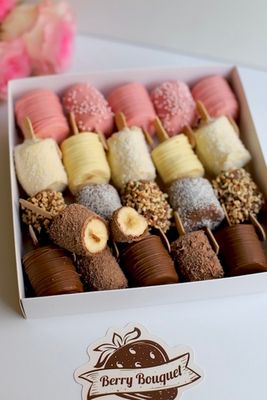 Набор бананов в шоколаде