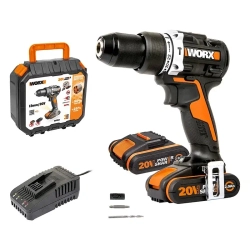WORX WX352 дрель-шуруповерт ударная аккумуляторная (2 x 2 Ач, ЗУ)
