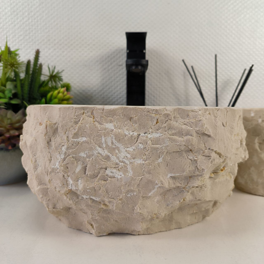Раковина из мрамора Erozy Cream EM-65578 31*31*16 0867