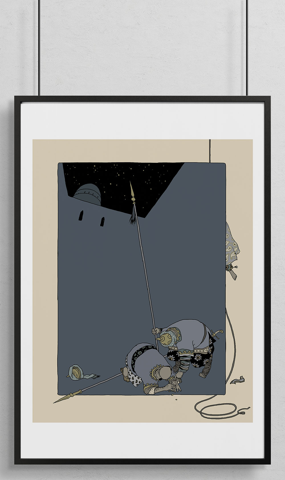 Постеры с иллюстрациями А. Дмитриева и И. Олейникова