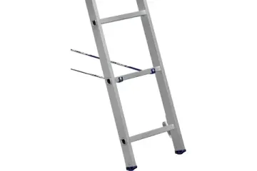 Лестница двухсекционная "АЛЮМЕТ" 8-и ступенчатая алюминиевая (5208)