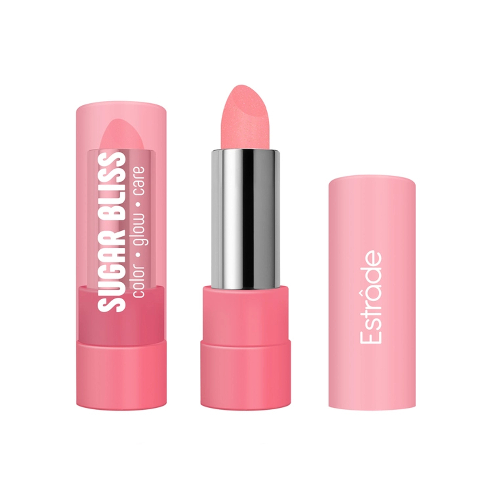 Estrade Бальзам для губ Sugar Bliss, оттеночный, тон №305, Нежно-розовый, 4,1 гр