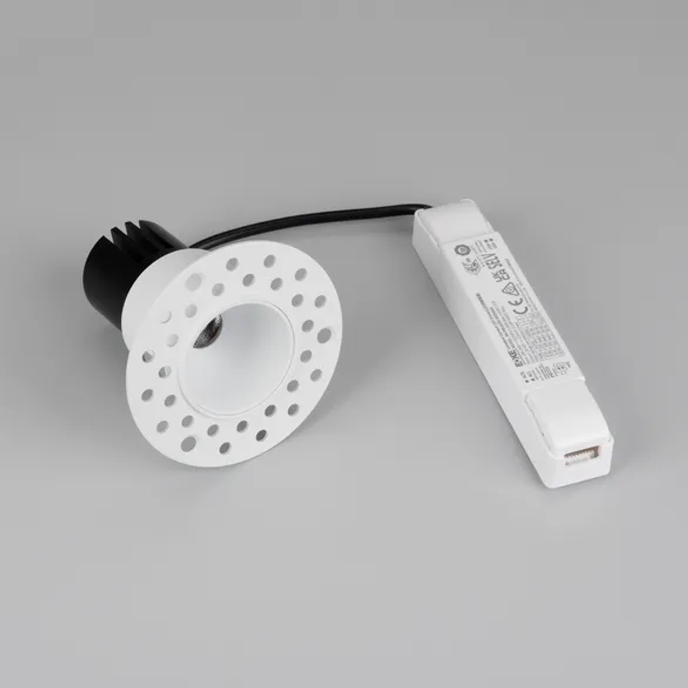 Светильник MS-INVISIO-TRIMLESS-R45-10W Day4000 (WH-WH, 36 deg, 230V) (Arlight, IP54 Металл, 5 лет) 061923