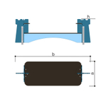 Скамейка двусторонняя (фанера) Romana 057.55.00