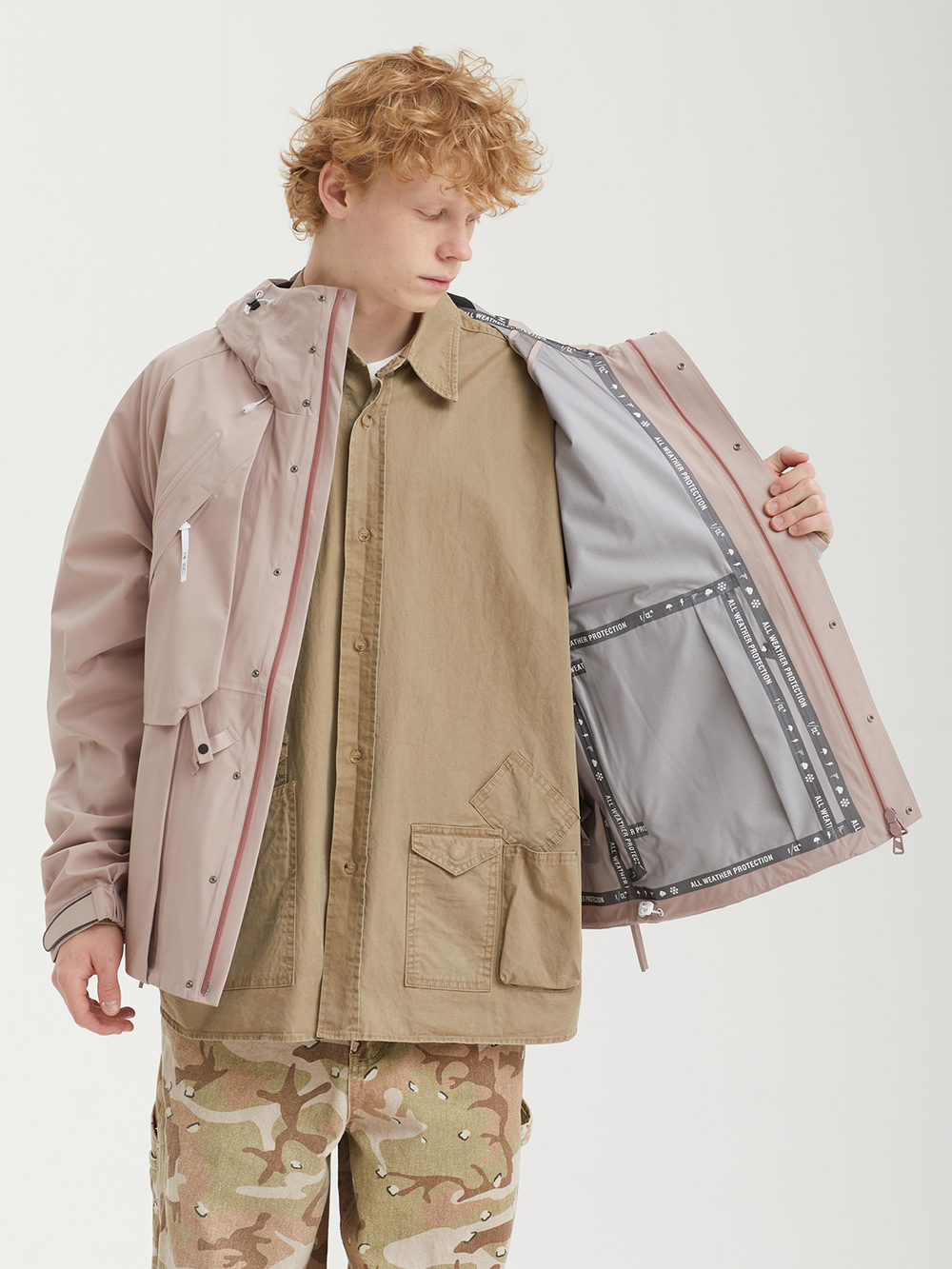 Мужская Ветровка Pertex Layering