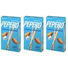 Соломка в белом шоколаде с миндалем Lotte Pepero 32 г 3 шт
