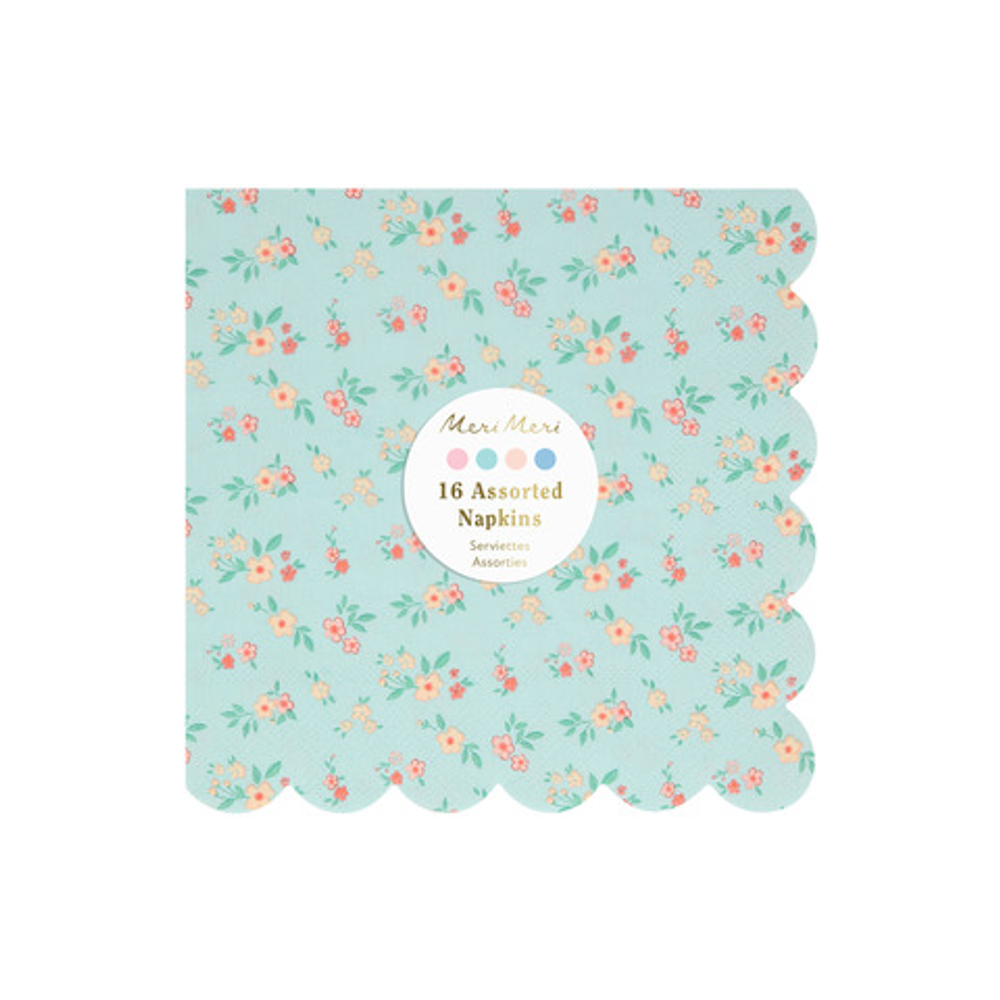 Салфетки большие "Vintage Ditsy" 16 шт. (16,5 х 16,5 см)