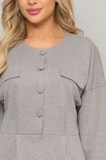 Платье "Вероника" (грей) П4887 LT Collection