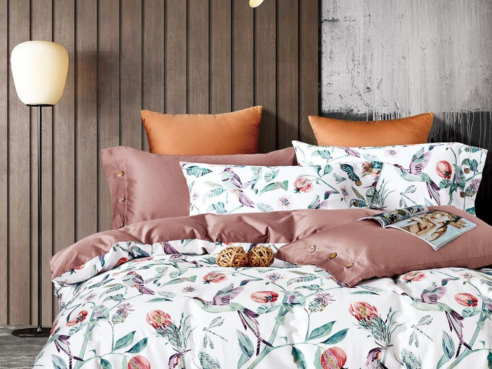 Постельное белье 2 спальное евро Asabella 1520-6