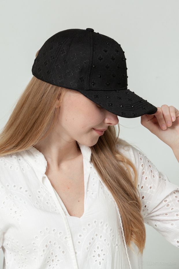 Бейсболка В28 F (Белый / 56-58 / 30х30х6 / б/р / Белый / Хлопок / 0.3)