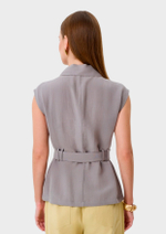 Блуза с поясом BULMER