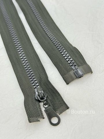 Молния тракторная хаки (темно-зеленый )