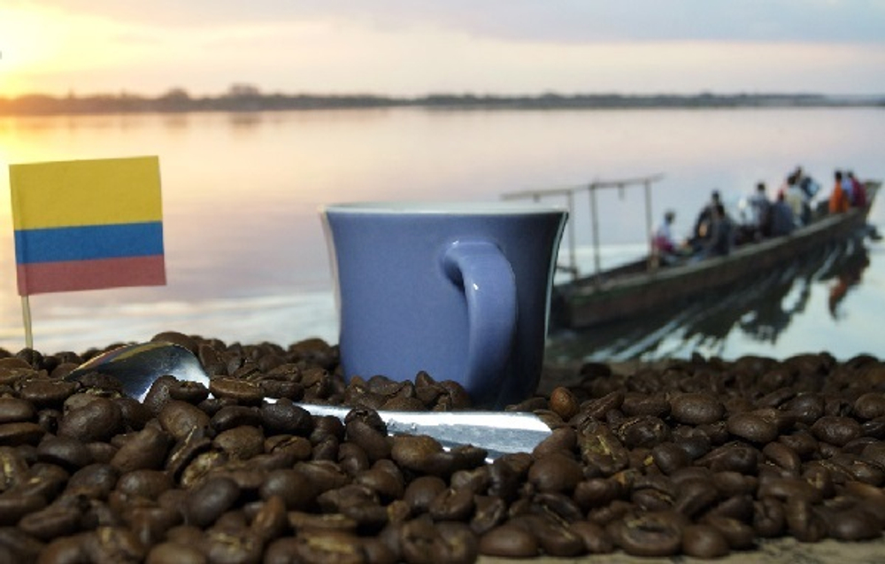 Кофе в зернах Santa Fe Колумбия Арабика 250г