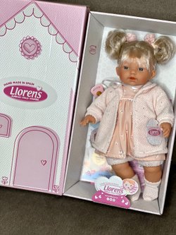 Кукла Llorens мягконабивная 33см Aitana (33128)