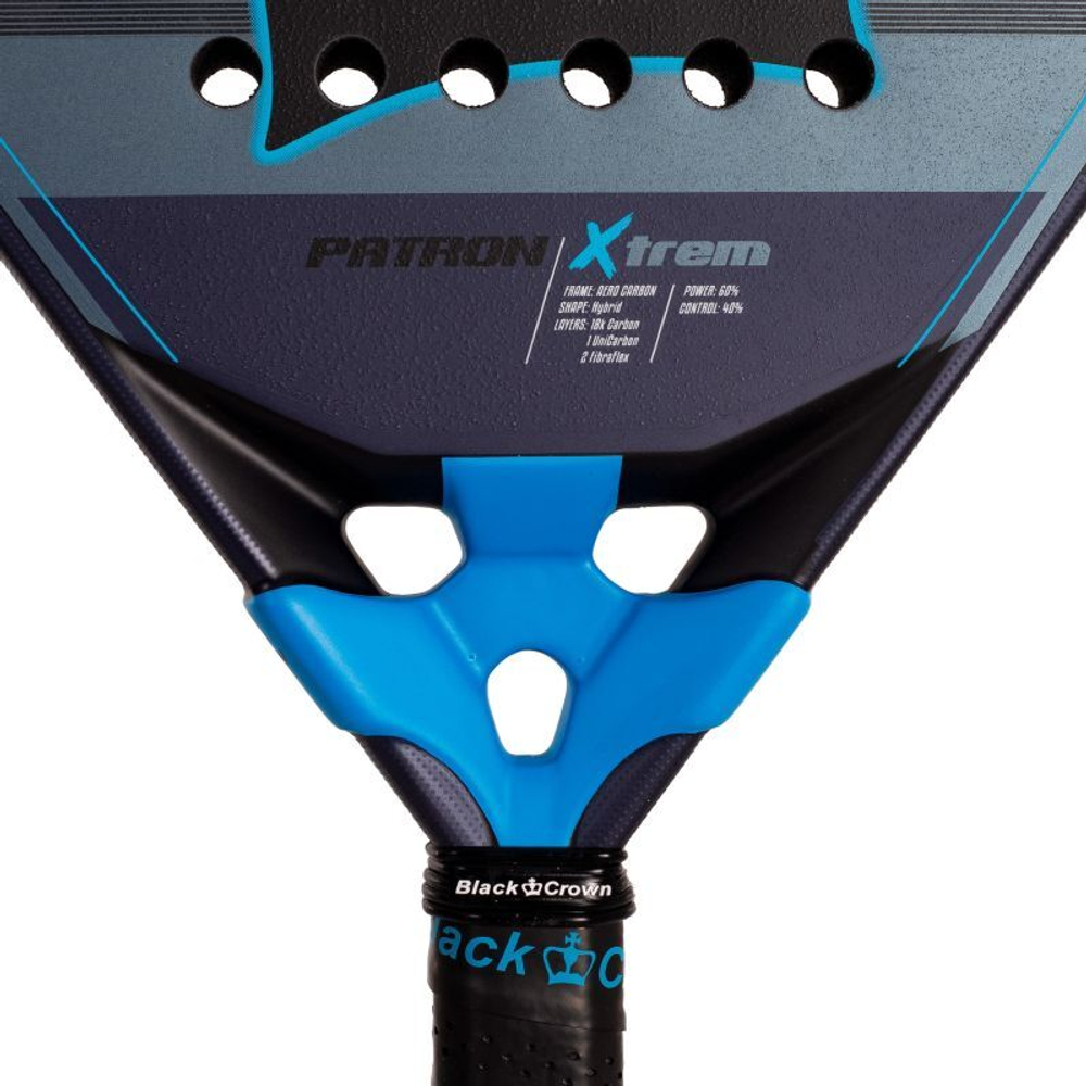 Ракетка для падел тенниса Black Crown Patron Xtrem