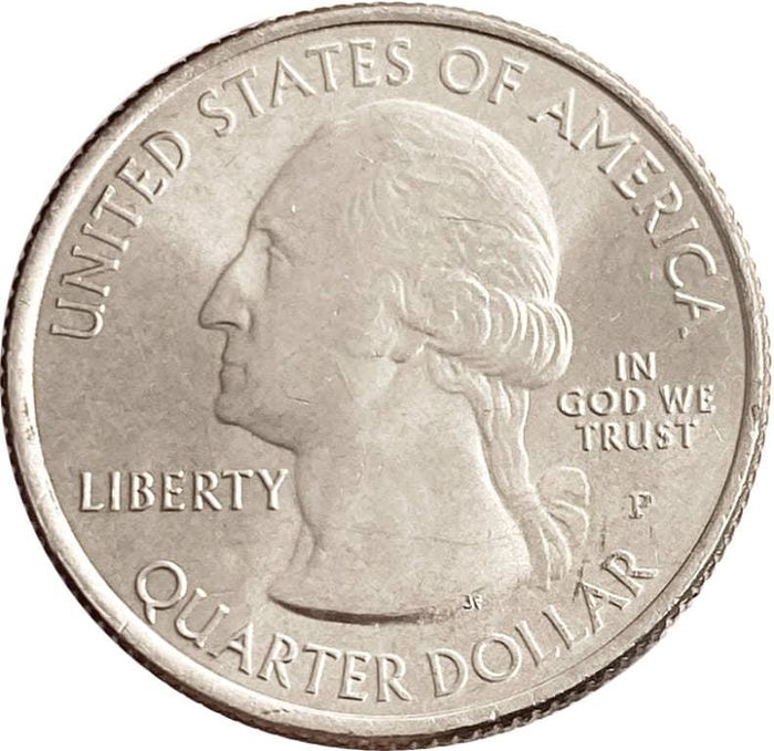 25 центов (1/4 доллара, квотер) 2010 США «Национальный парк Хот Спрингс» (P) (1-й парк)