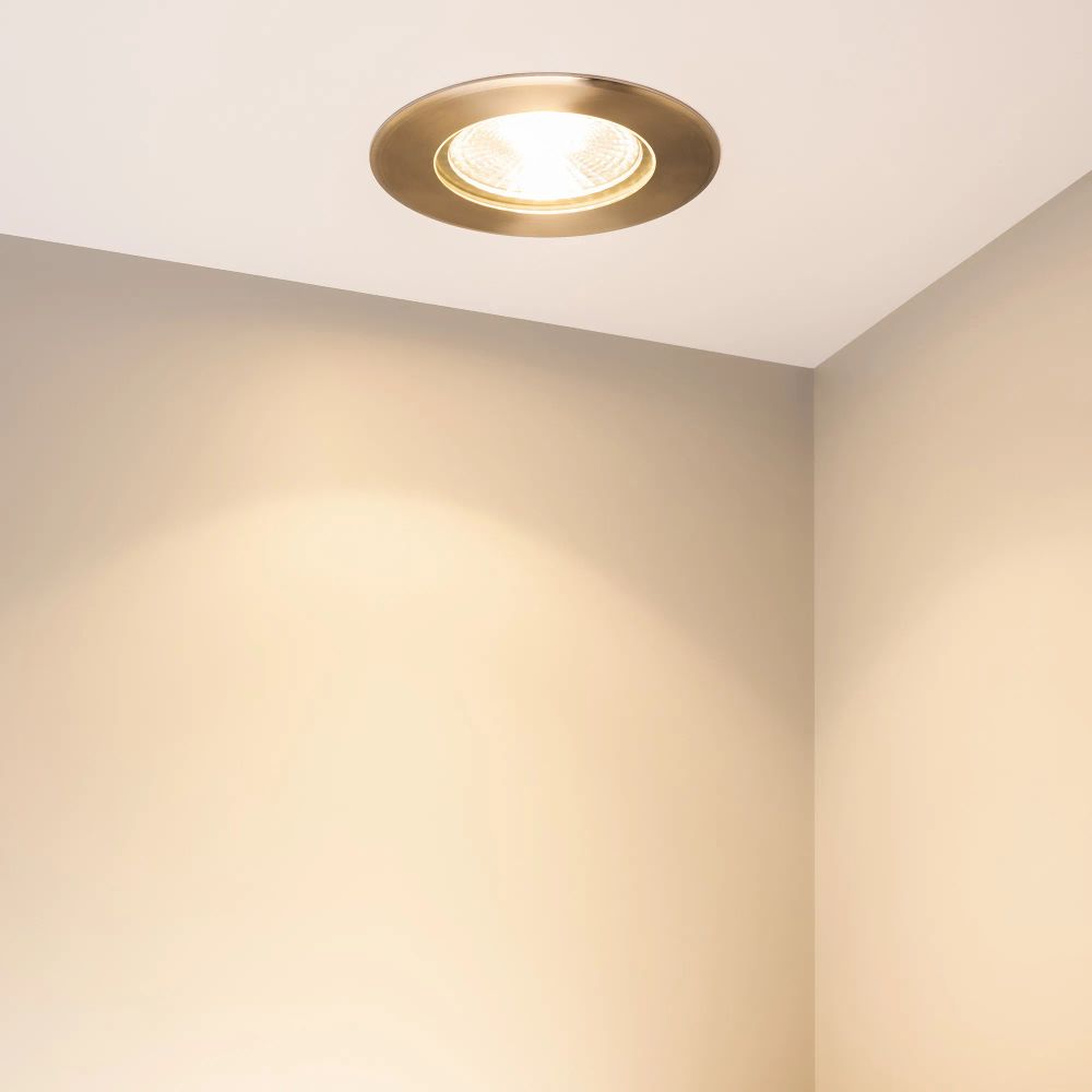 Светильник ART-GROUND-SLIM-R160-15W Warm3000 (SL, 30 deg, 24V) (Arlight, IP67 Металл, 3 года) 038167