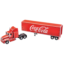 Revell - 3D пазл Грузовик Coca-Cola LED Edition 168 элементов. 00152 / артикул   00152  / GTIN 4009803001524