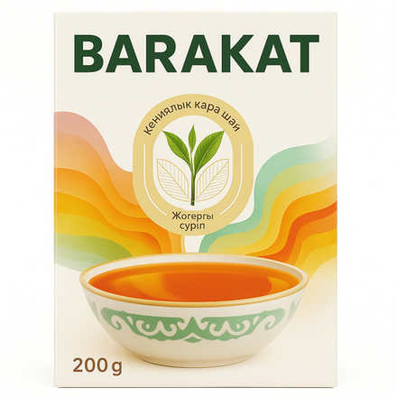 Чай черный Баракат 200 гр