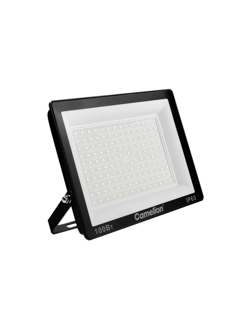 Прожектор светодиодный LFL-10004 C02 LED SMD 100Вт IP65 6500К 10000лм 230В 245х233.5Х31 черн. Camelion 16333