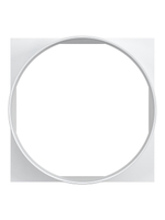 Переходник КВ D100 100x100 пластик ERA