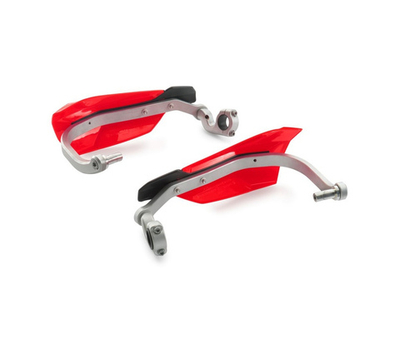 Комплект защита рук с красными накладками Gas Gas  Power Parts