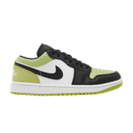 Кроссовки Jordan Air Jordan 1 Low "Vivid Green Snakeskin" (Женская размерная сетка)