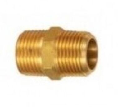 Штуцер латунный с наружными резьбами 3/8''X 1/4''(конус) Forsage F-CS-C-011