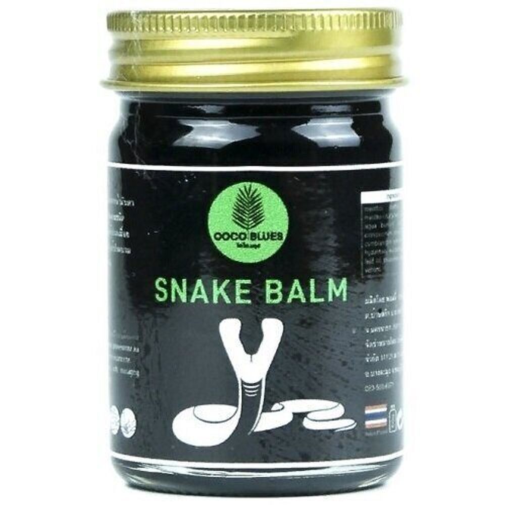 Бальзам тайский с ядом змеи COCO BLUES Snake Balm 50 гр