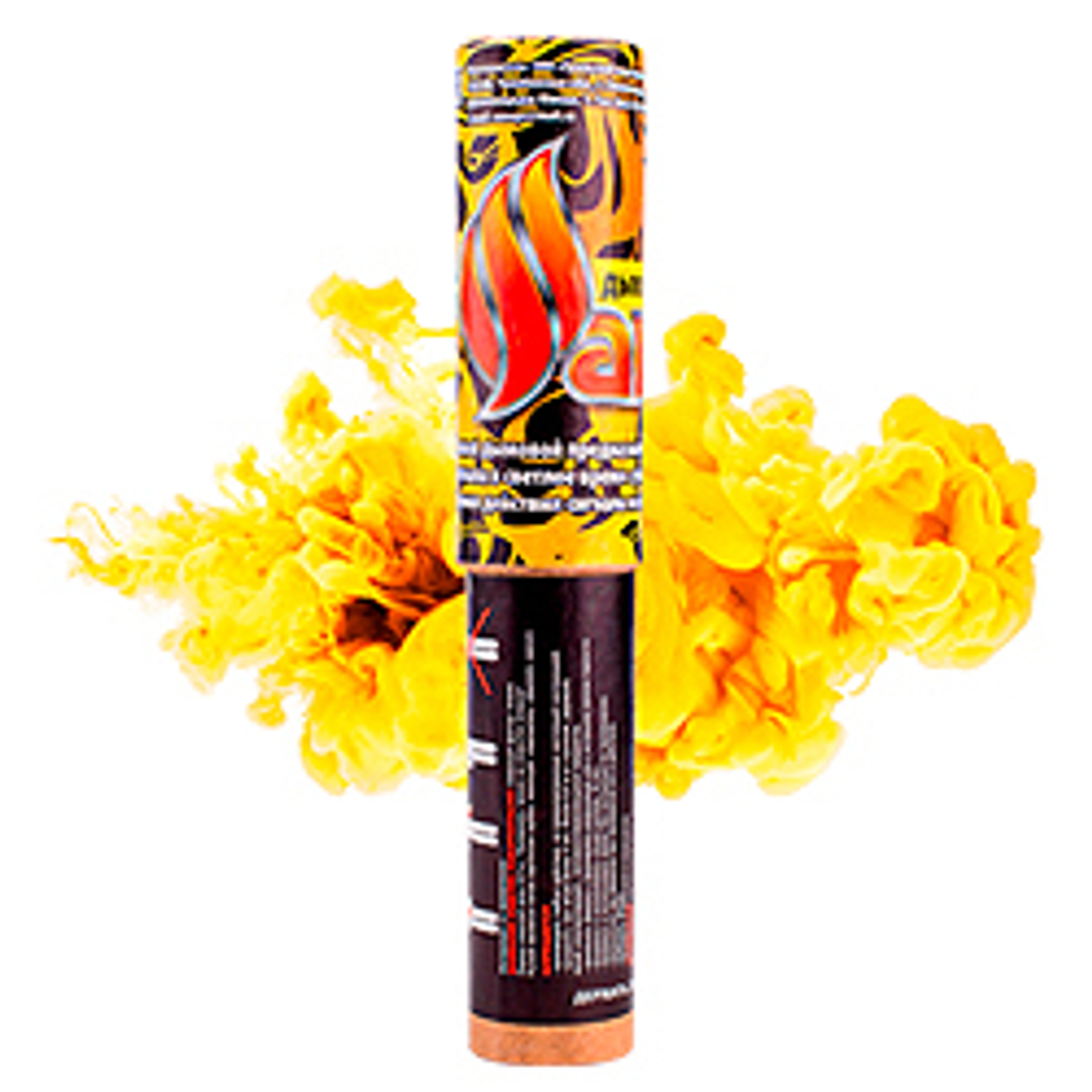 Факел дымовой (20 сек) жёлтый