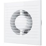 Вентилятор вытяжной настен, Эра, d125 мм, 16 Вт, 140 м3/ч, E 125 S